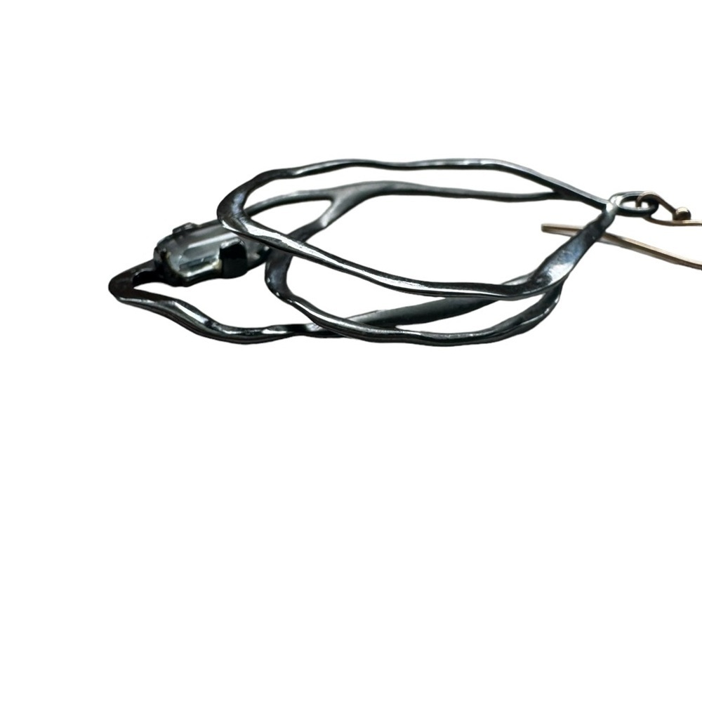 Alexis Bittar Miss Havisham Crystal Interlace Drop Earrings - Picture 5 of 16